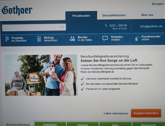 GOTHAER BU-Kampagne