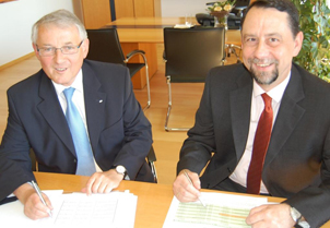 Karl Panzer und Martin Großmann 