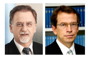 Dieter Hebel und Dr. Volker Leienbach